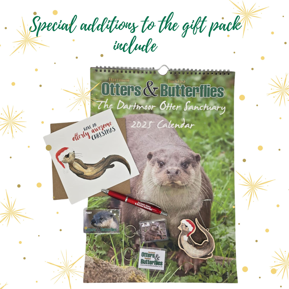 🦦 Special Christmas Otter Adoption Gift Pack with Annual Pass and extr ...